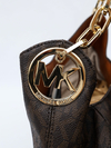 Michael Kors Shoulder Hobo Monogram JetSet