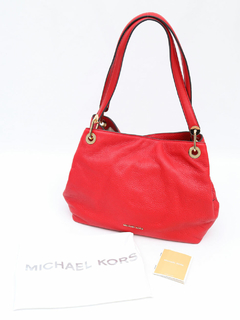 Bolsa Michael Kors Red Leather Shoulder na internet