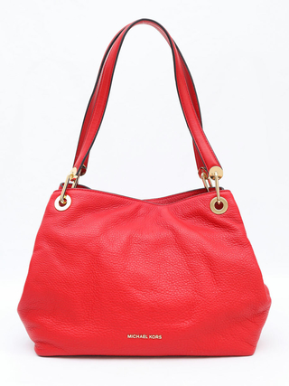 Bolsa Michael Kors Red Leather Shoulder