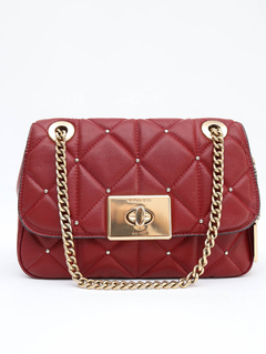 Bolsa Coach Matelassê Flap Crossbody