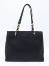 Bolsa Michael Kors JetSet Black Leather na internet