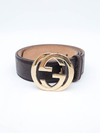 Cinto Gucci Interlocking Buckle - TAM 95