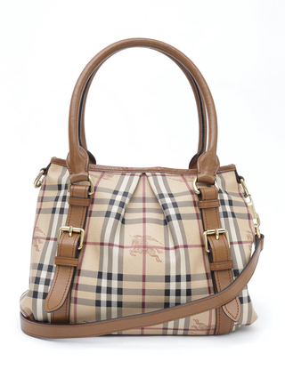 Bolsa Burberry Haymarket Check Small Northfield