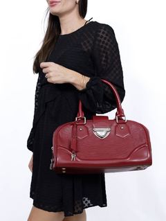 Bolsa Louis Vuitton Couro Epi Vermelha - comprar online