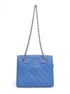 Bolsa Tory Burch Fleming Azul - Paris Brechó