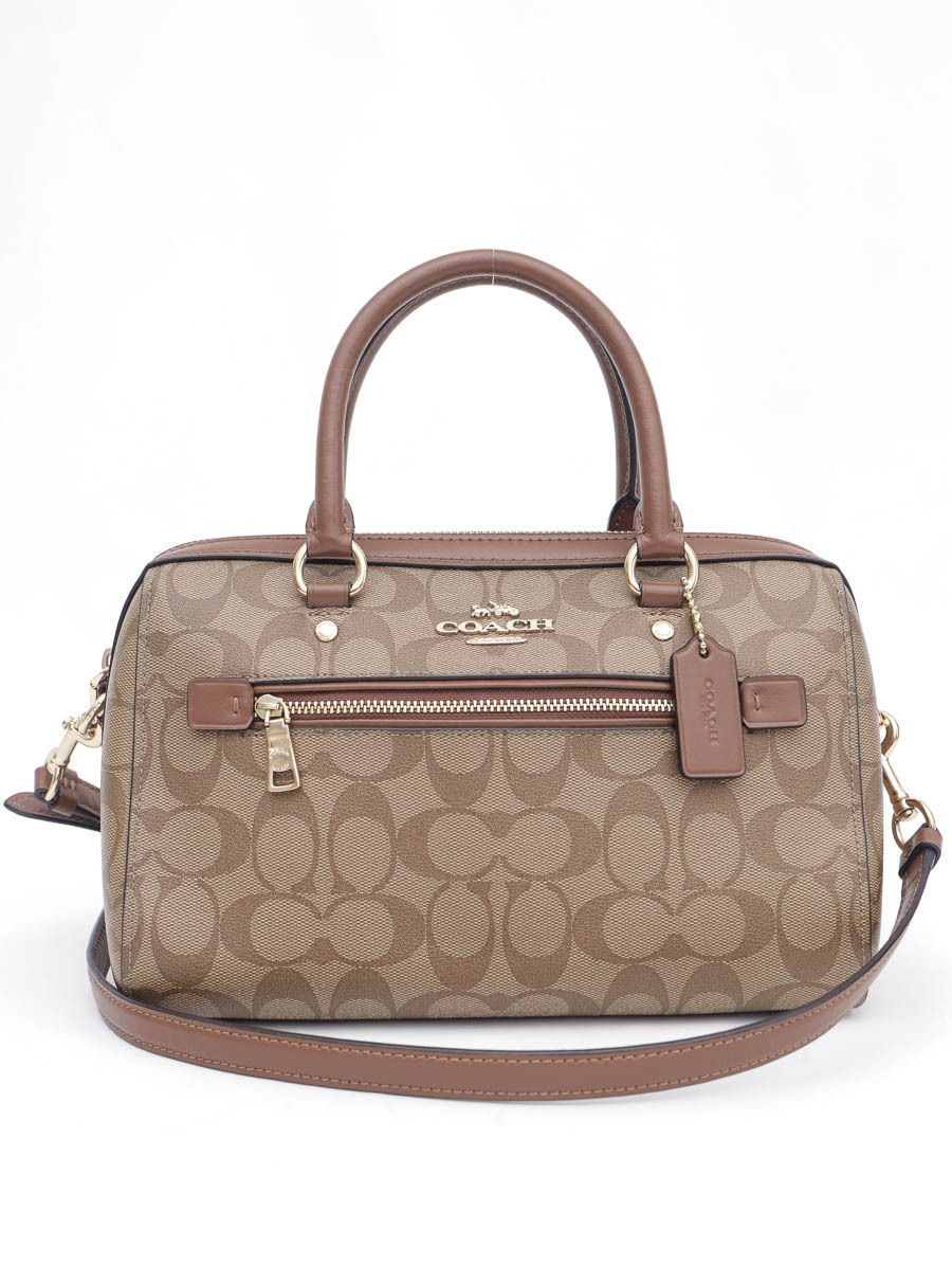 Bolsa Coach Rowan Satchel Crossbody Paris Brecho