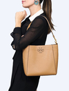 Tory Burch Mcgraw Hobo Média Caramelo - comprar online