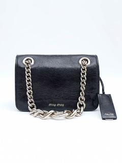 Bolsa Miu Miu Shine Club Nero