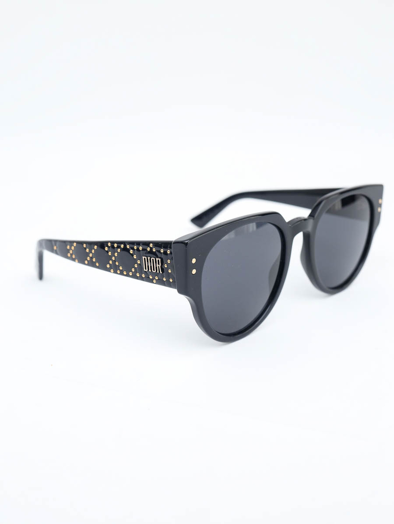 Dior lady cheap studs