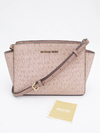 Bolsa Michael Kors Pink Leather Crossbody Purse - comprar online