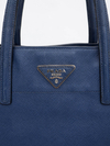 Bolsa Prada Saffiano Tote Azul Large