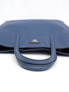 Bolsa Prada Saffiano Tote Azul Large - comprar online