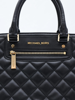 Bolsa Michael Kors Matelassê Black Tote - loja online