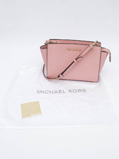 Bolsa Michael Kors Pink Leather Crossbody - comprar online