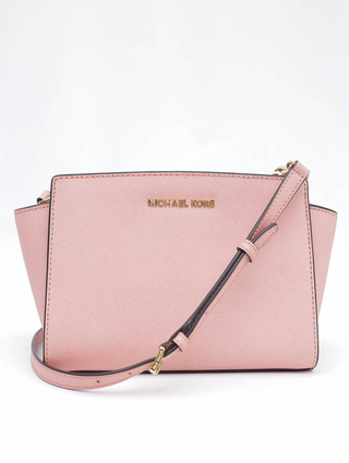 Bolsa Michael Kors Pink Leather Crossbody - comprar online