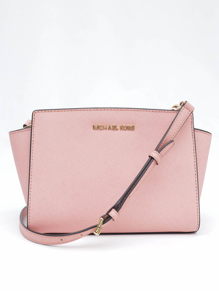 Bolsa Michael Kors Pink Leather Crossbody