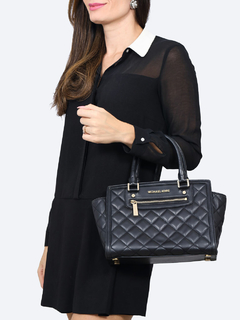 Bolsa Michael Kors Matelassê Black Tote na internet