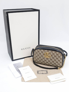 Gucci GG Small GG Marmont Chain Shoulder - comprar online
