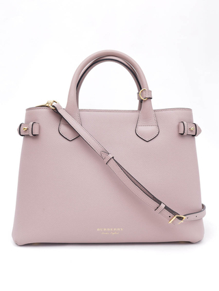 Bolsa Burberry Banner Tote Pale Orchid