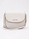 Bolsa Michael Kors Flap Monograma Crossbody