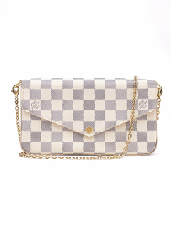 Bolsa Louis Vuitton Felicie Damier Azur