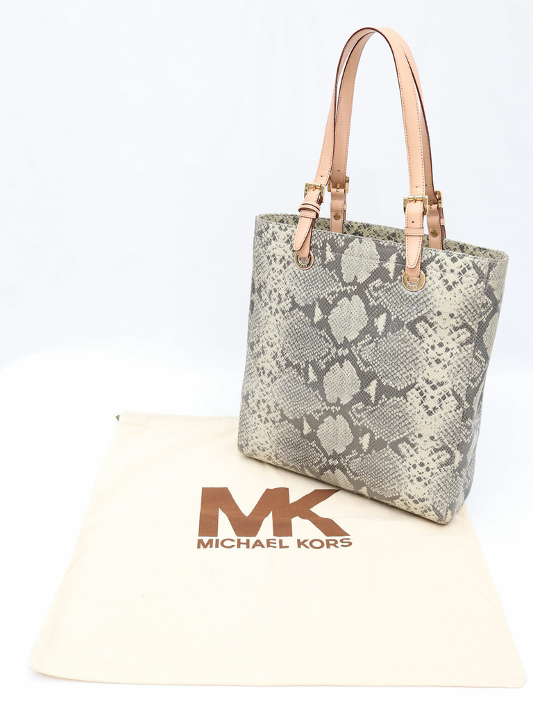 Bolsa Michael Kors Python Tote - Paris Brechó