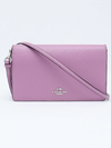 Bolsa Coach Flap Lilac Crossbody