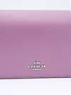 Bolsa Coach Flap Lilac Crossbody