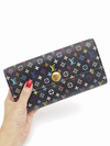 Carteira Louis Vuitton Black Multicolore - comprar online