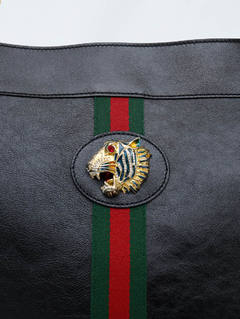 Gucci Leather Rajah Tote