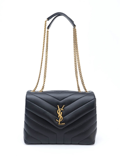 Bolsa Yves Saint Laurent LouLou Preta - comprar online