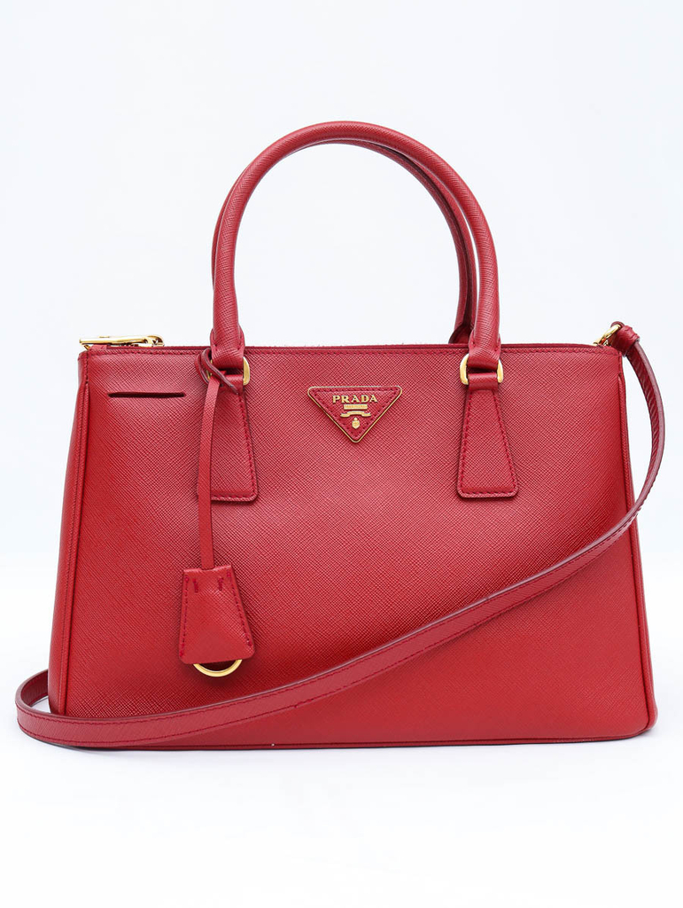 Bolsa Prada Galleria Pequena Saffiano Paris Brecho