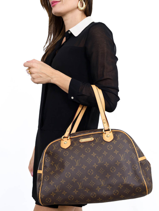 Bolsa Louis Vuitton Monogram Canvas Montorgueil GM - comprar online