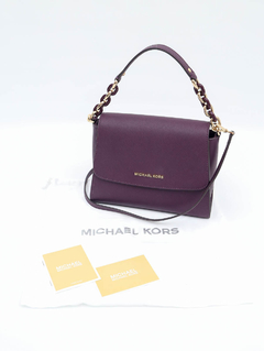 Bolsa Michael Kors Couro Roxo - loja online