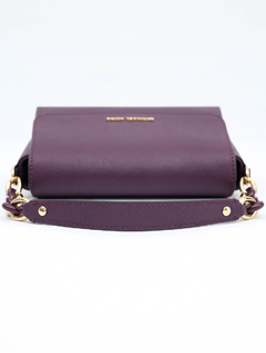 Bolsa Michael Kors Couro Roxo - comprar online