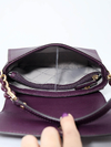 Bolsa Michael Kors Couro Roxo - Paris Brechó