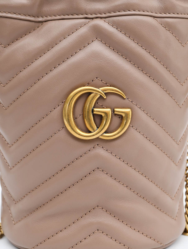 Gucci Bolsa De Couro 'GG Marmont' - Farfetch