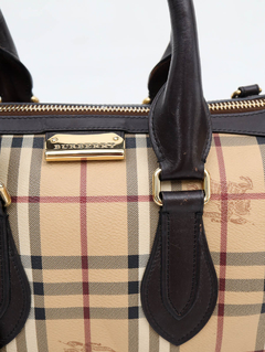 Bolsa Burberry Haymarket Check Gladstone - comprar online