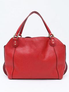 Bolsa Coach Red Leather Crossbody - Paris Brechó