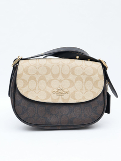 Bolsa Coach Signature Flap Crossbody