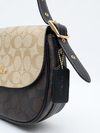 Bolsa Coach Signature Flap Crossbody