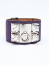 Pulseira Hermes Collier de Chien Purple