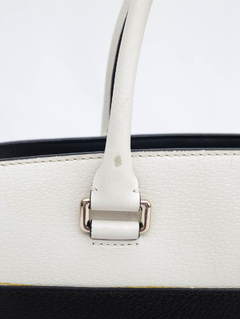 Imagem do Bolsa Kate Spade Medium Black White Leather
