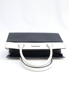 Bolsa Kate Spade Medium Black White Leather