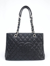 Bolsa Chanel Shopper Preta