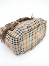 Bolsa Burberry Top Handle Satchel Haymarket - loja online