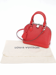 Bolsa Louis Vuitton Alma Couro Epi Vermelha - loja online