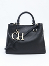 Bolsa Carolina Herrera CH Black Leather