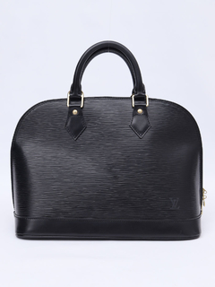 Bolsa Louis Vuitton Alma PM Couro Preto