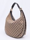 Gucci Beige/Ebony GG Twins Large Hobo - loja online